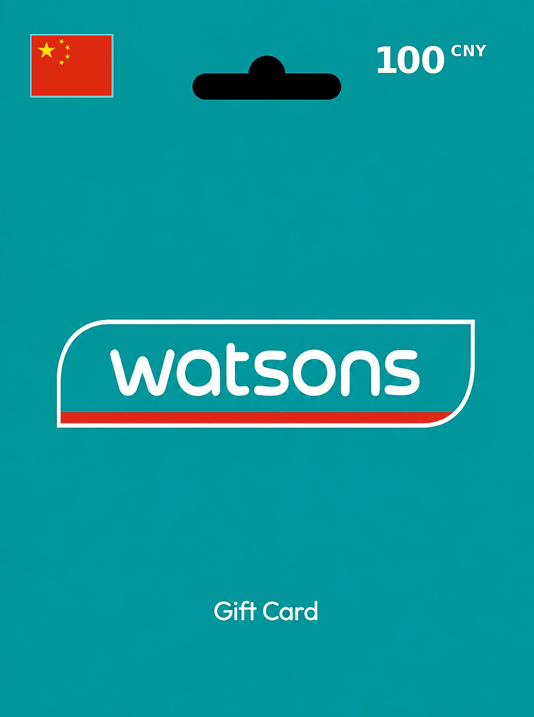 Watsons Gift Card 100 CNY CHINA