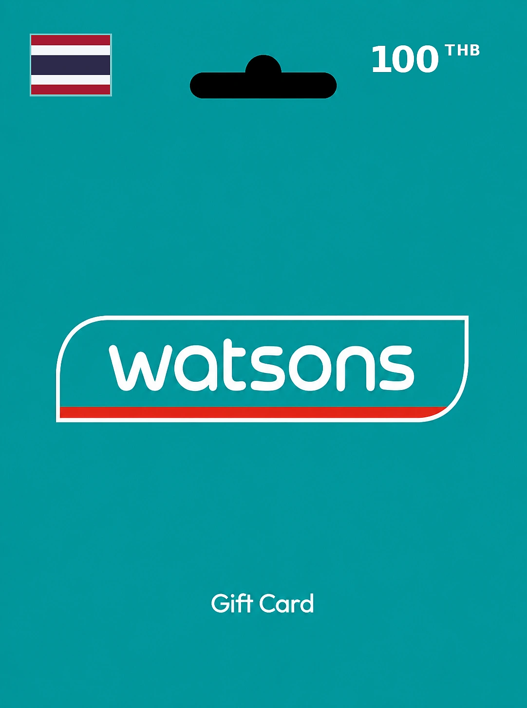 Watsons Gift Card 100 THB THAILAND