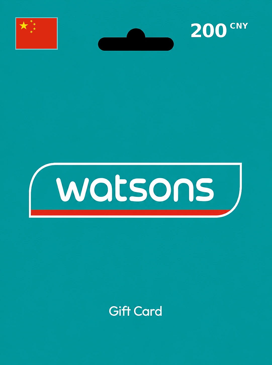 Watsons Gift Card 200 CNY CHINA