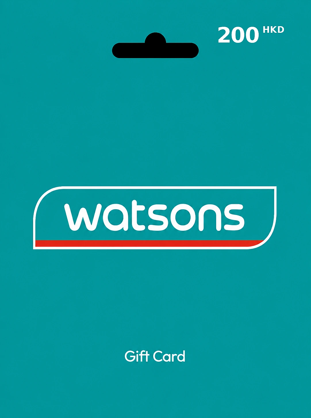 Watsons Gift Card 200 HKD HONG KONG