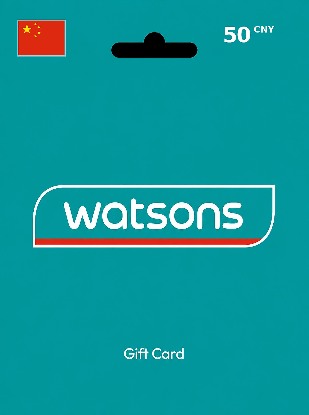 Watsons Gift Card 50 CNY CHINA