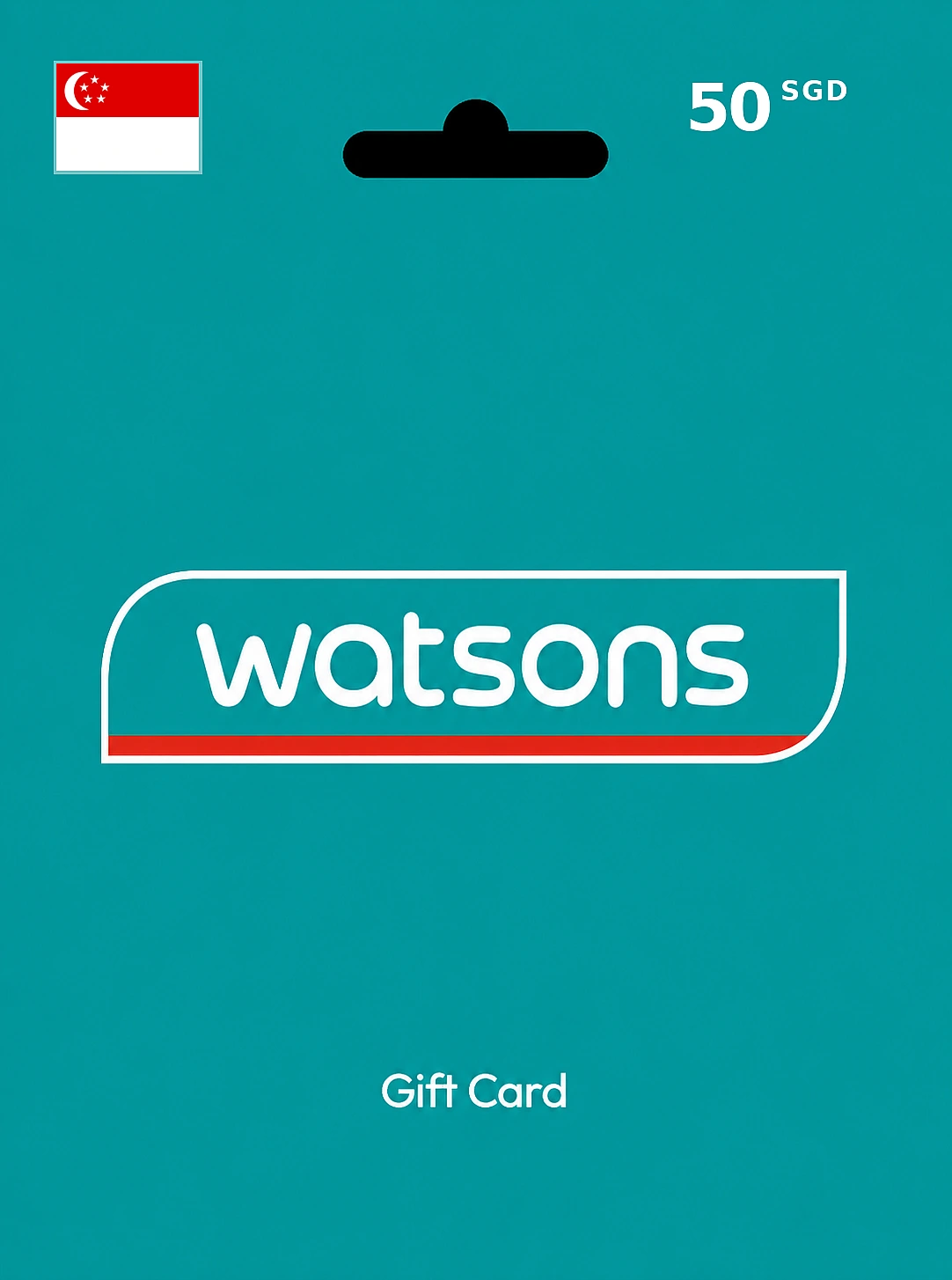 Watsons Gift Card 50 SGD SINGAPORE