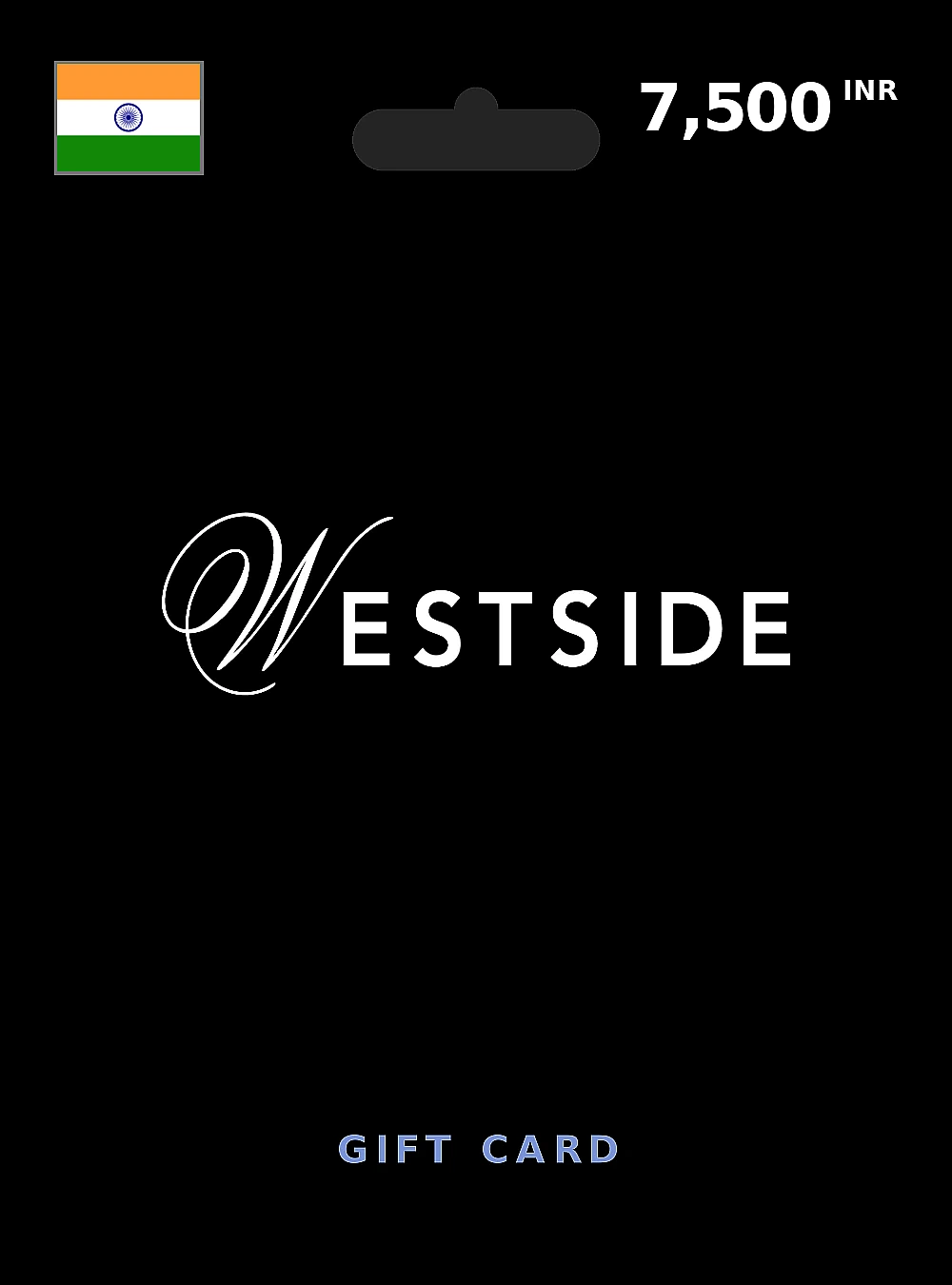 Westside Gift Card 7500 INR INDIA