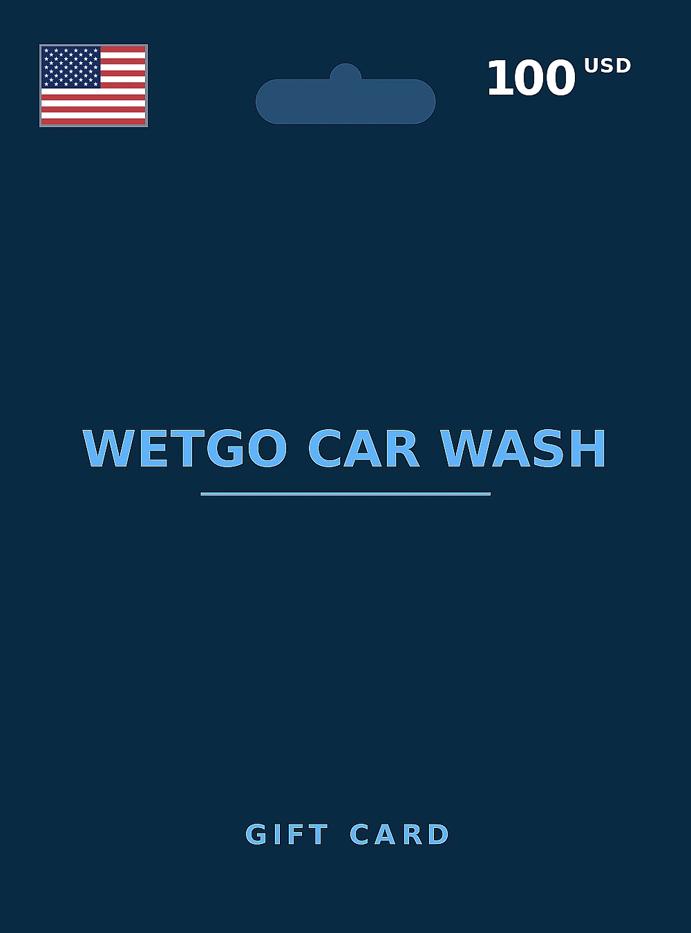 WetGo Car Wash Gift Card 100 USD UNITED STATES