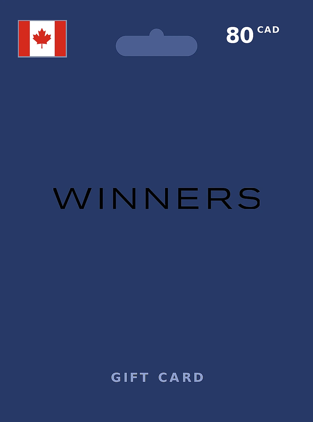 Winners Gift Card 80 CAD CANADA