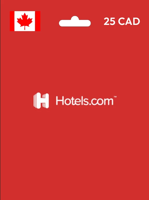 Hotels.com Gift Card CA 25 CAD