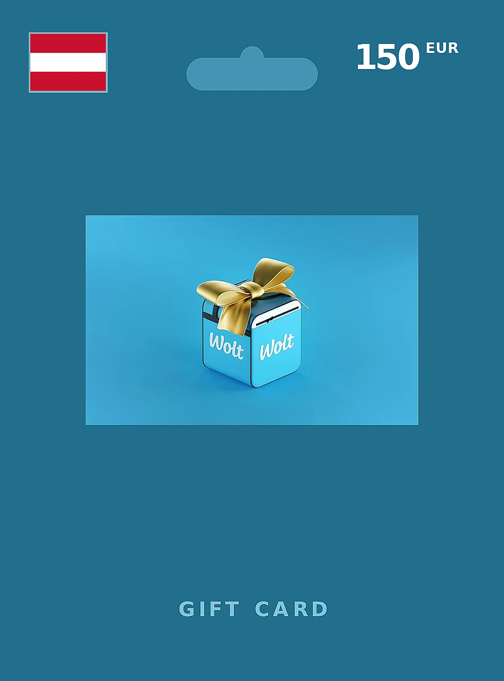 Wolt Gift Card 150 EUR AUSTRIA