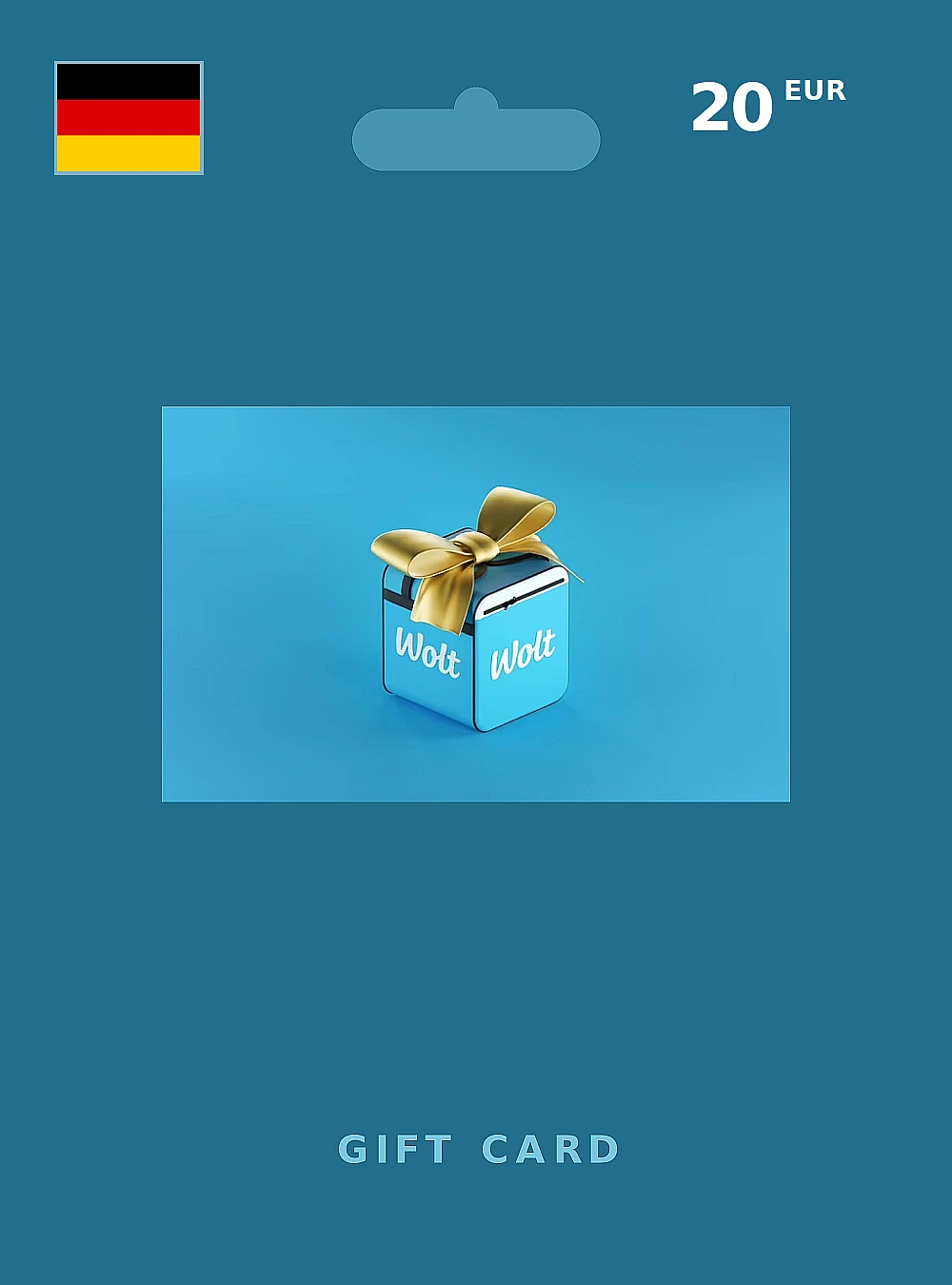 Wolt Gift Card 20 EUR GERMANY