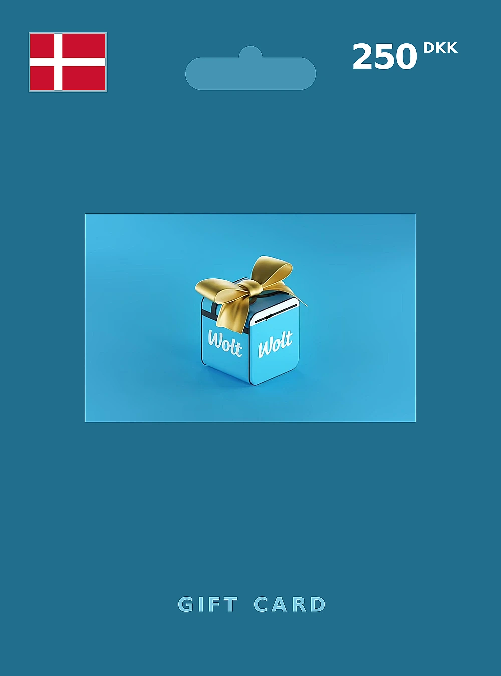 Wolt Gift Card 250 DKK DENMARK