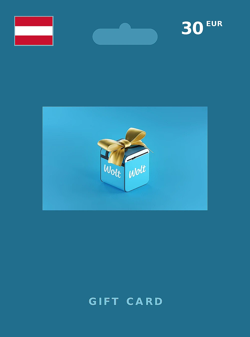 Wolt Gift Card 30 EUR AUSTRIA