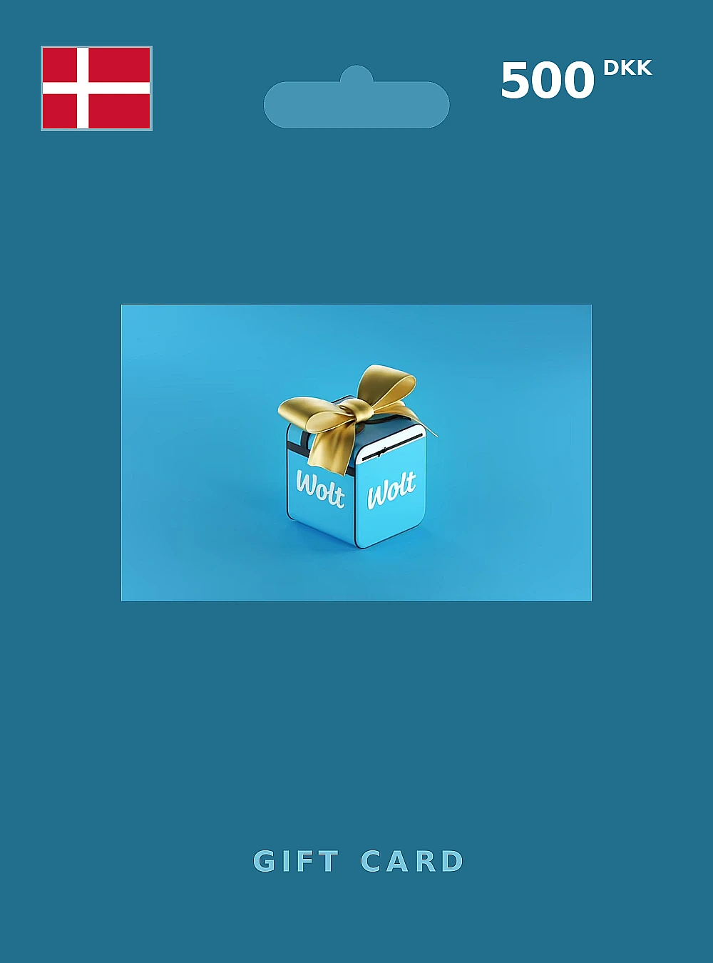 Wolt Gift Card 500 DKK DENMARK