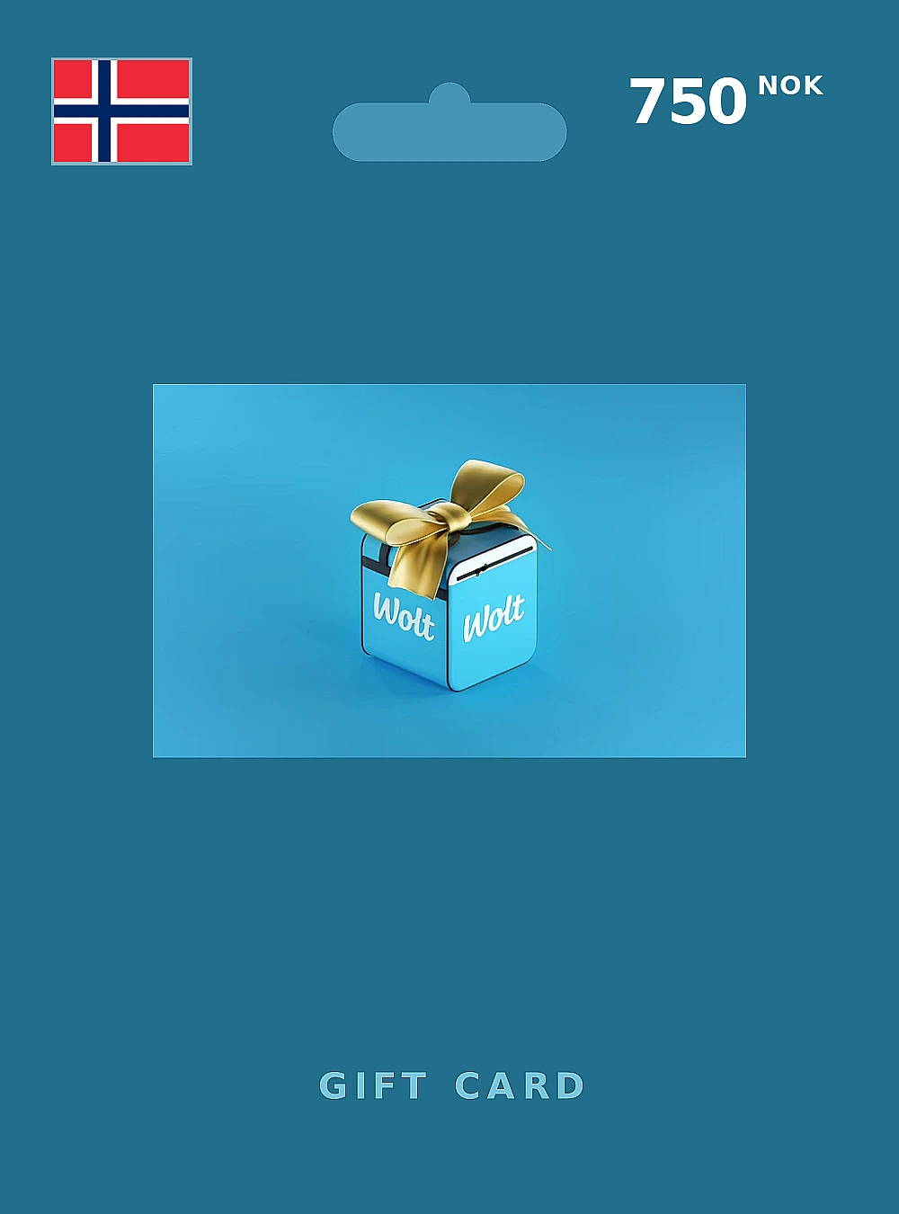 Wolt Gift Card 750 NOK NORWAY