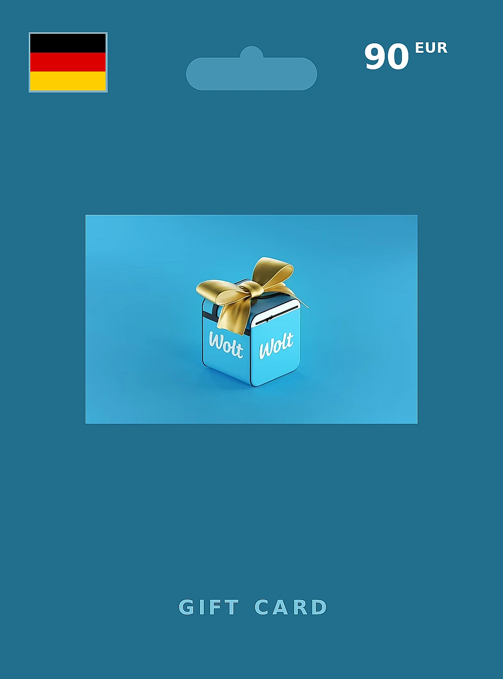 Wolt Gift Card 90 EUR GERMANY