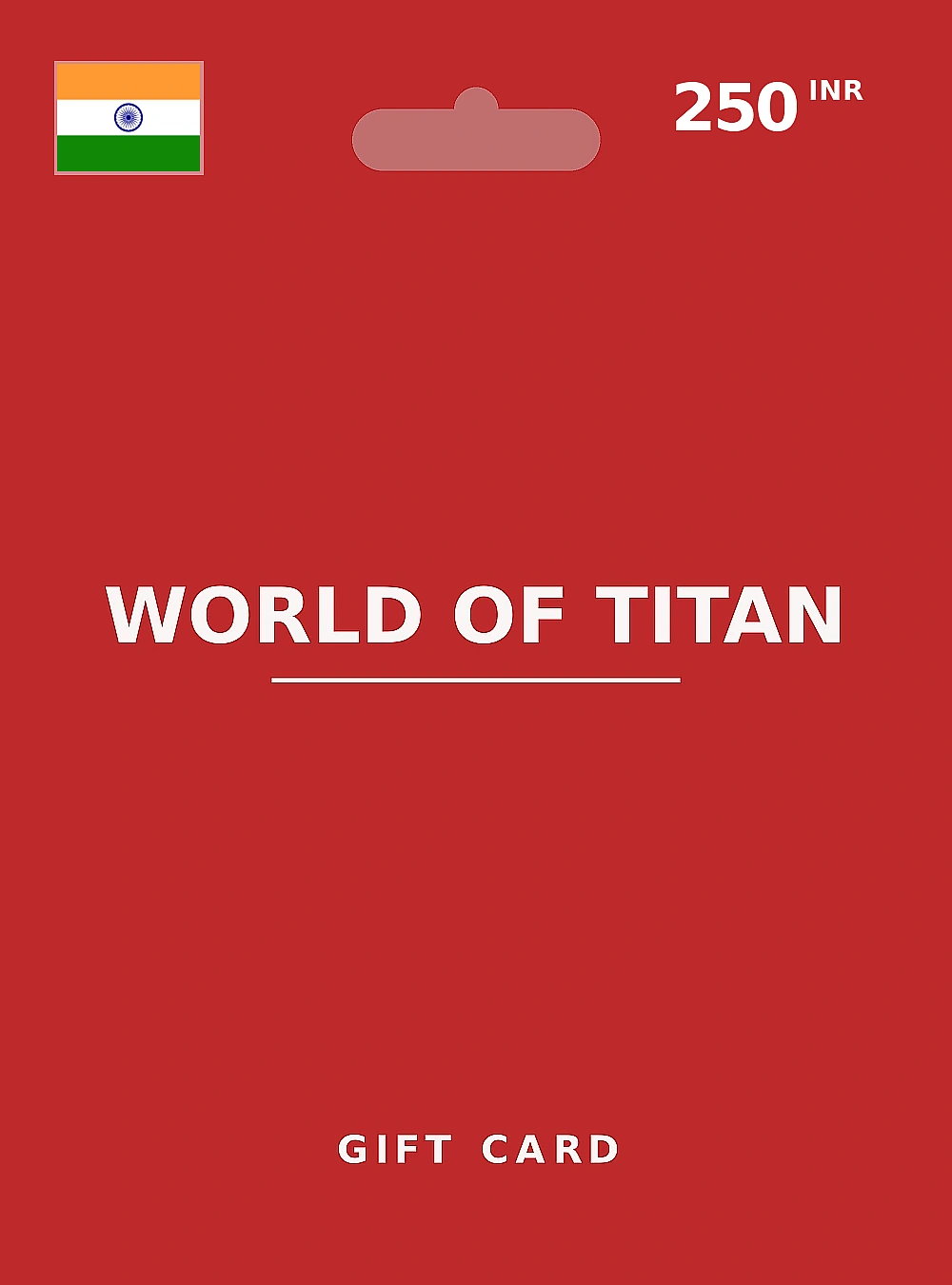 World Of Titan Gift Card 250 INR INDIA