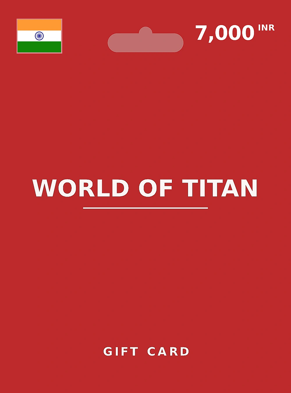 World Of Titan Gift Card 7000 INR INDIA