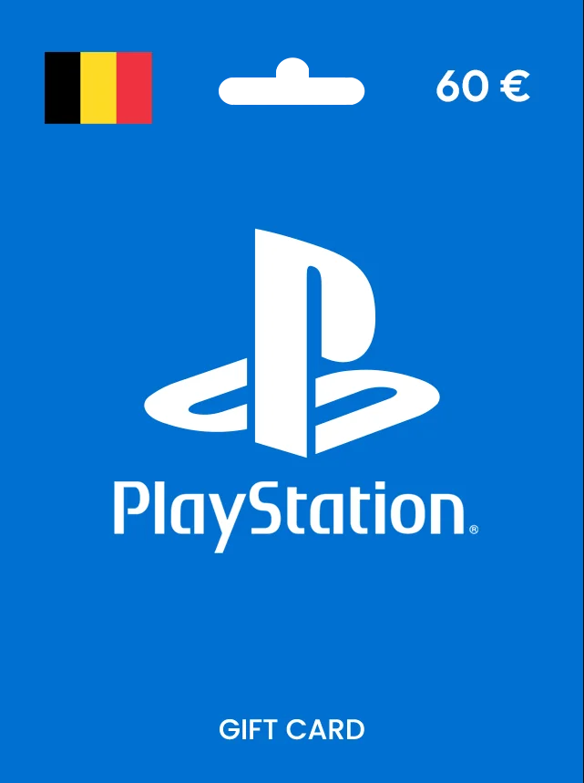 Playstation Gift Card BELGIUM 60 EUR