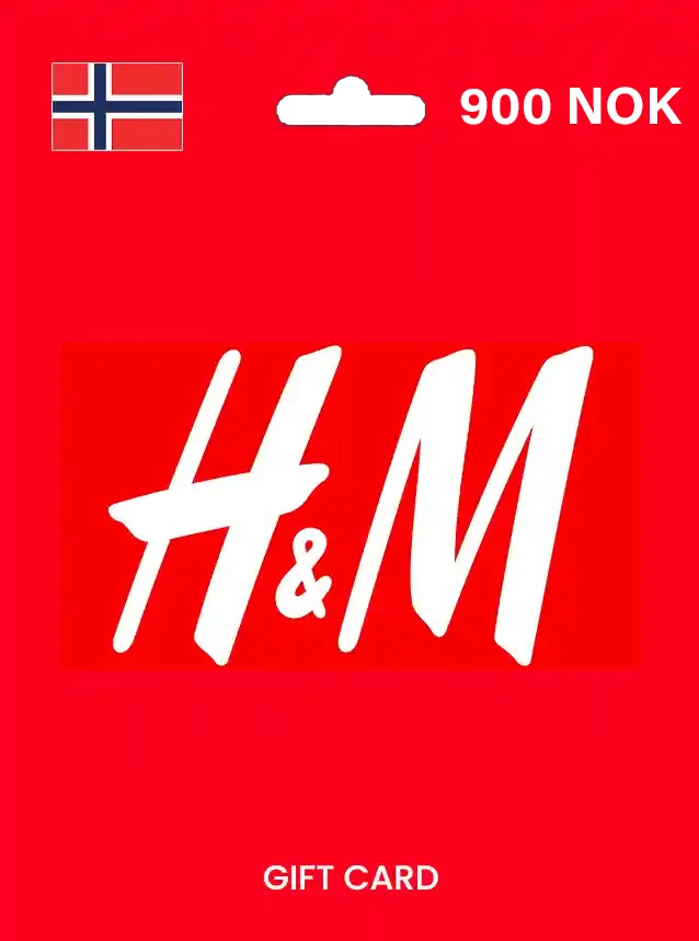 H&M Gift Card 900 NOK NORWAY