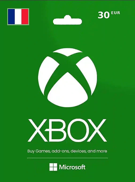 Xbox Gift Card 30 EUR FRANCE