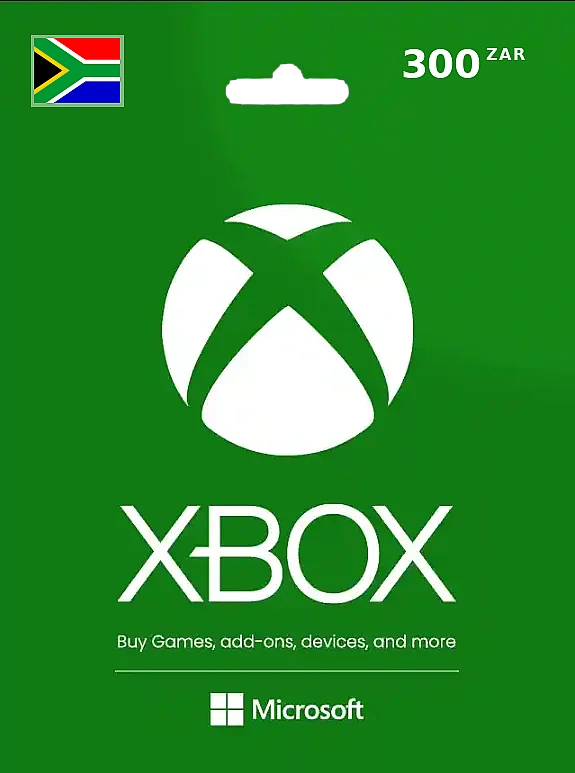 XBox Gift Card 300 ZAR SOUTH AFRICA
