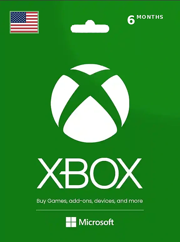 Xbox Game Pass Core 6 Months UNITED STATES