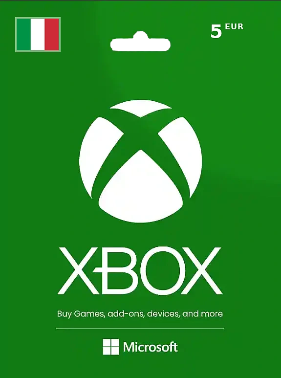 Xbox Gift Card 5 EUR ITALY