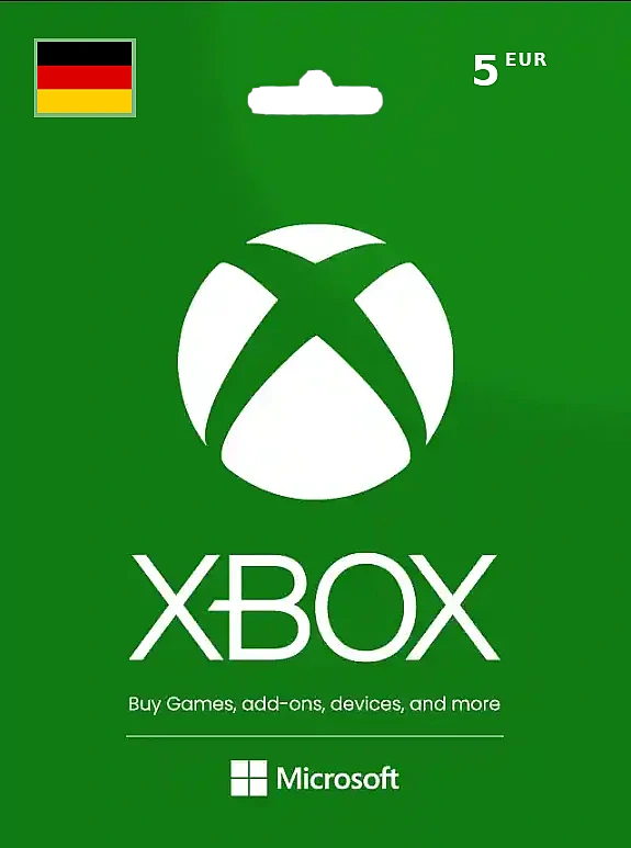 Xbox Gift Card 5 EUR GERMANY