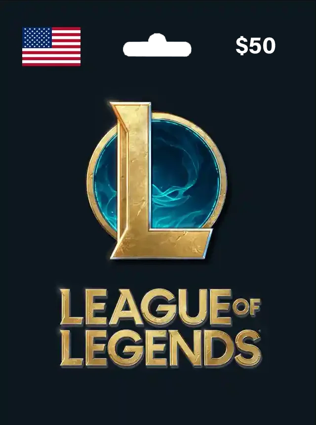League of Legends Gift Card   $50 USD UNITED STATES