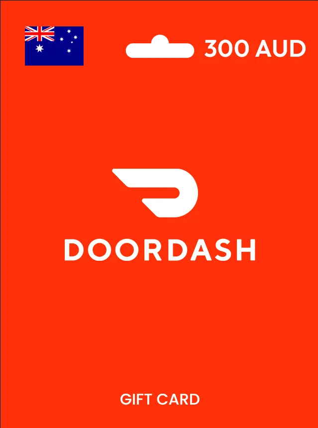 DoorDash Gift Card AU 300 AUD