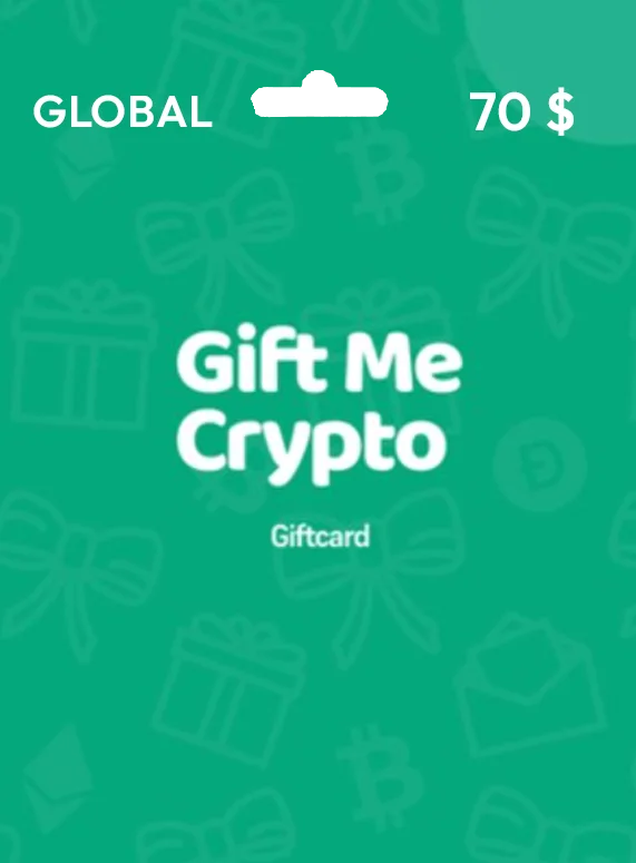 Gift Me Crypto Gift Card 70 USD GLOBAL