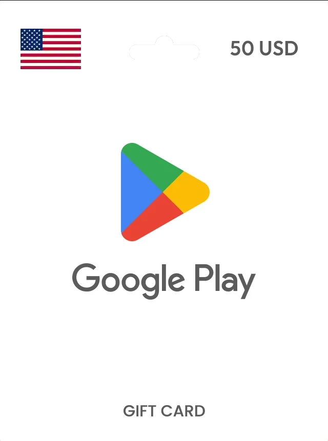 Google Play USA 50$