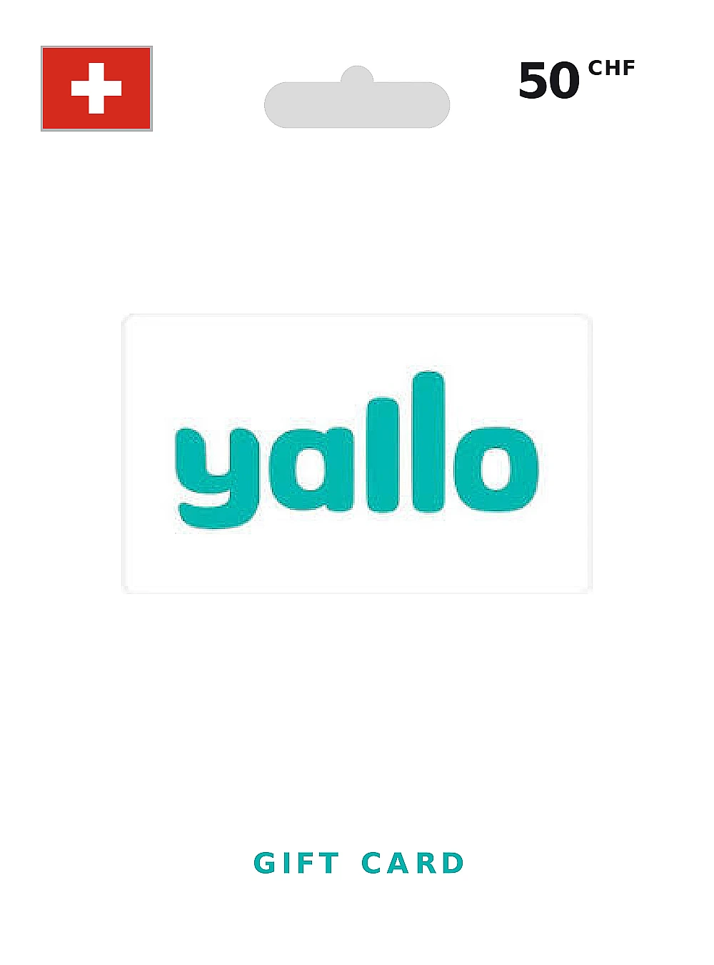 Yallo Gift Card 50 CHF SWITZERLAND