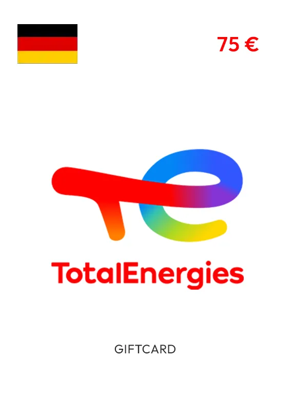 Total Energies Fuel Card Gift Card 75 EUR GERMANY