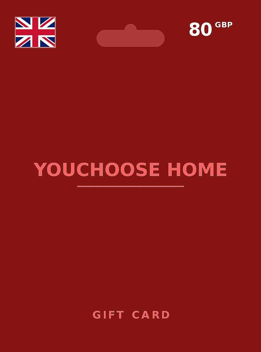 Buy YouChoose GAMING Gift Card 80 GBP UNITED KINGDOM - Instant Delivery | Aussui