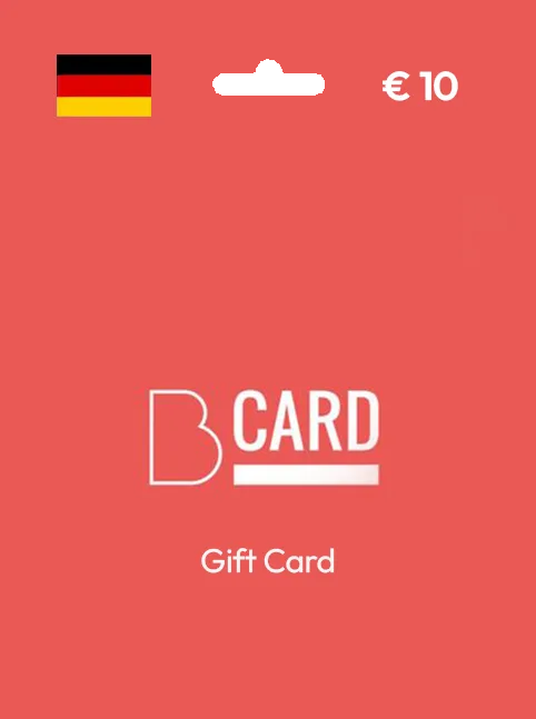 B-Card Gift Card 10 EUR GERMANY
