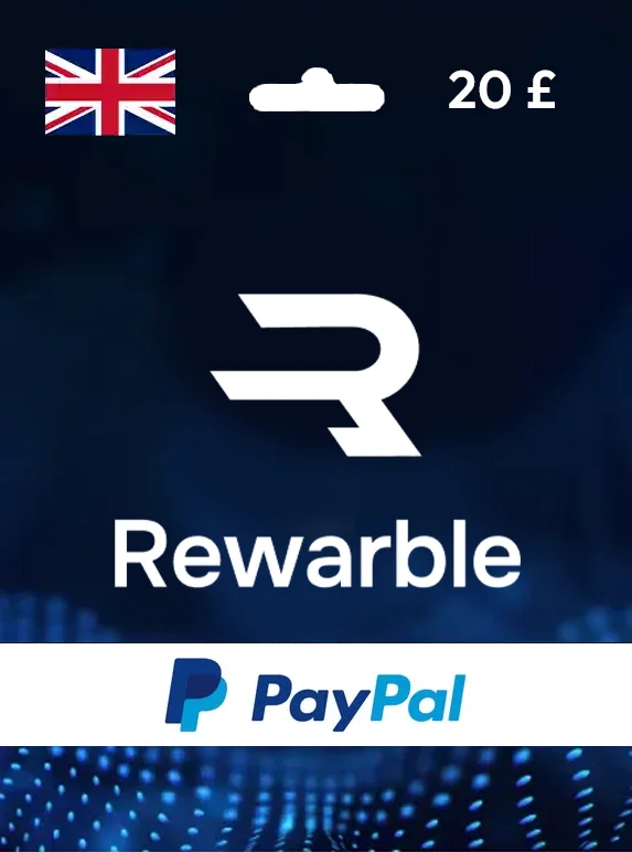 Rewarble Paypal Gift Card 20 GBP UNITED KINGDOM