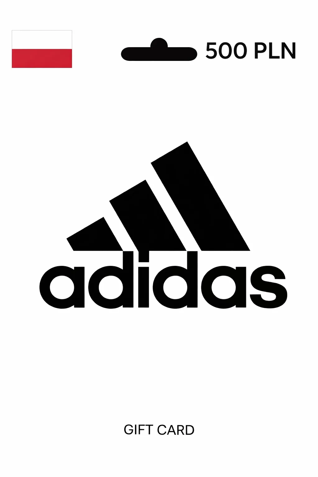 Adidas Gift Card 500 PLN POLAND