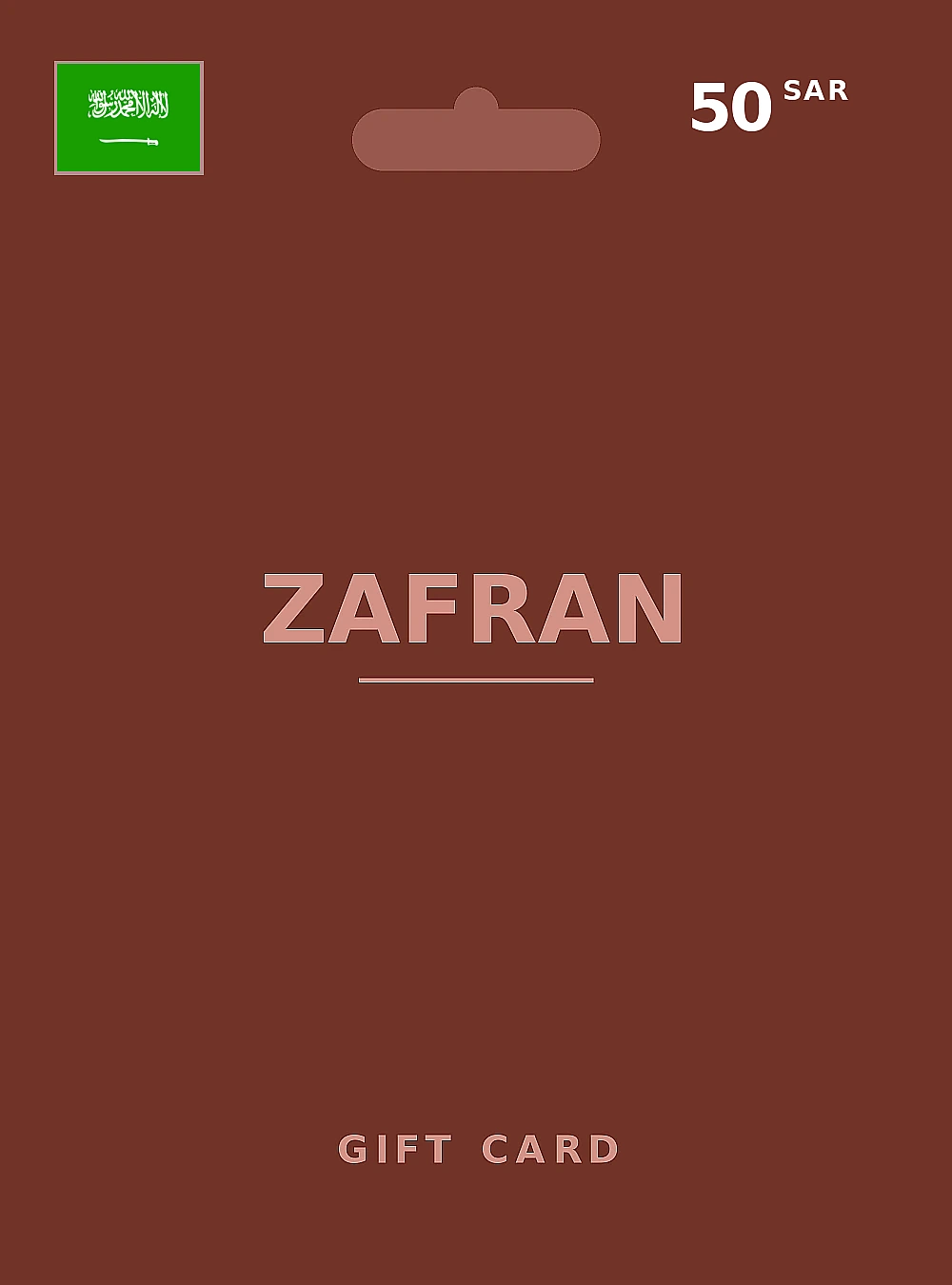 Zafran Gift Card 50 SAR SAUDI ARABIA