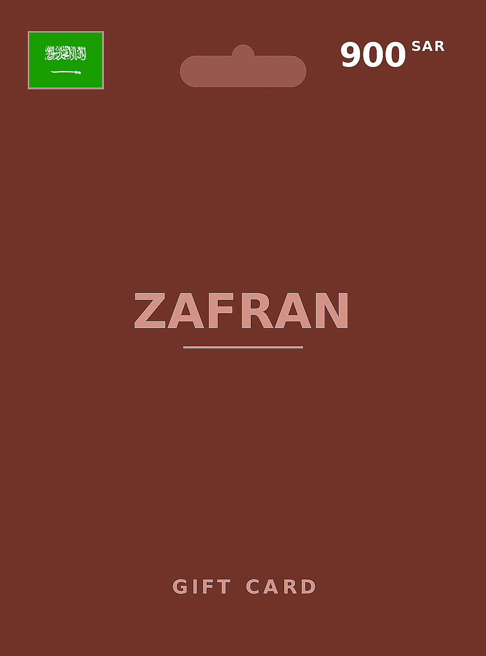 Zafran Gift Card 900 SAR SAUDI ARABIA