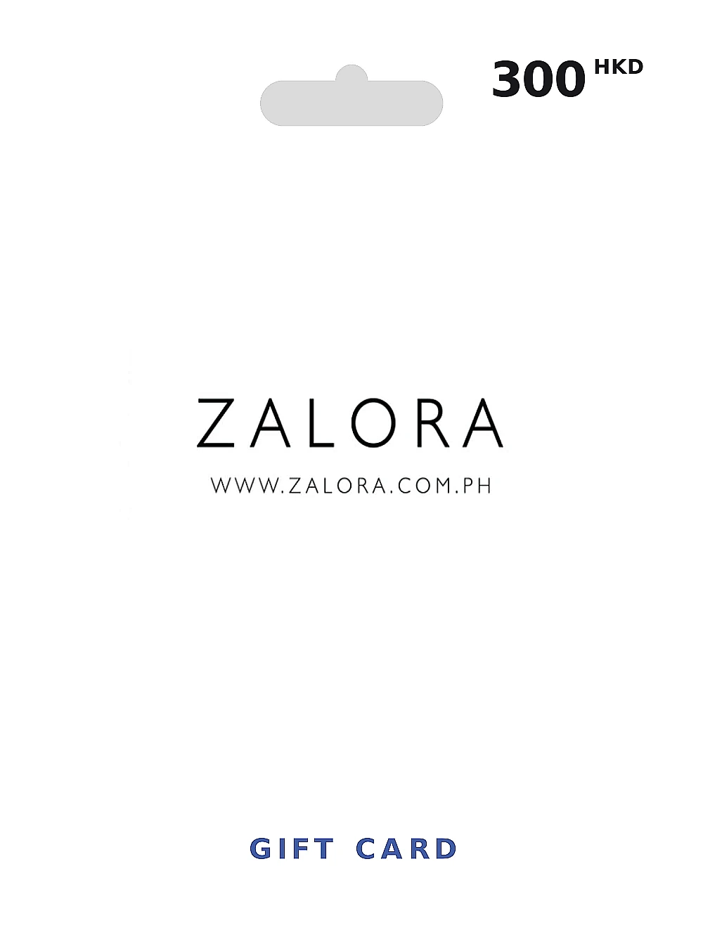 Zalora Gift Card 300 HKD HONG KONG