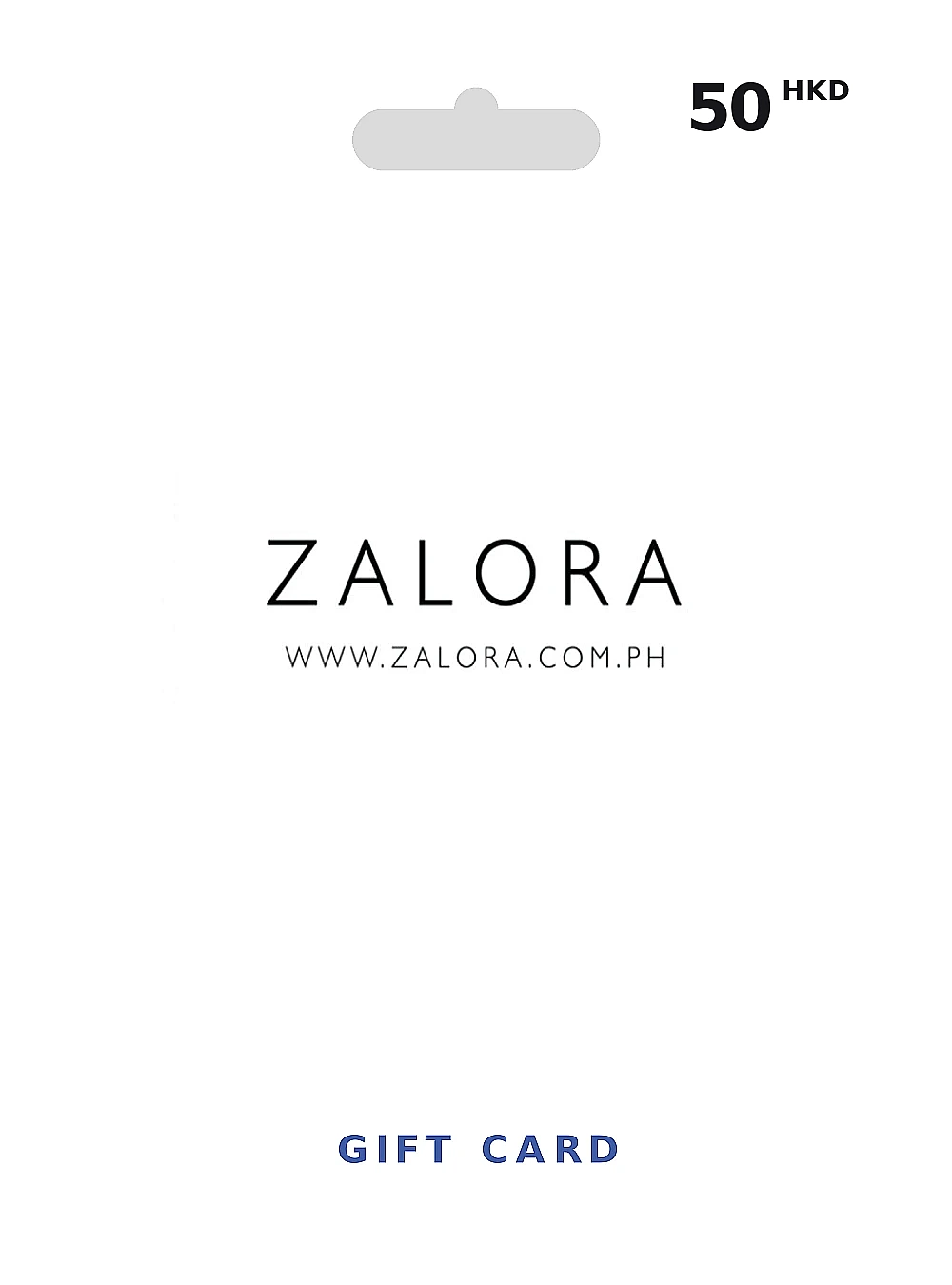 Zalora Gift Card 50 HKD HONG KONG