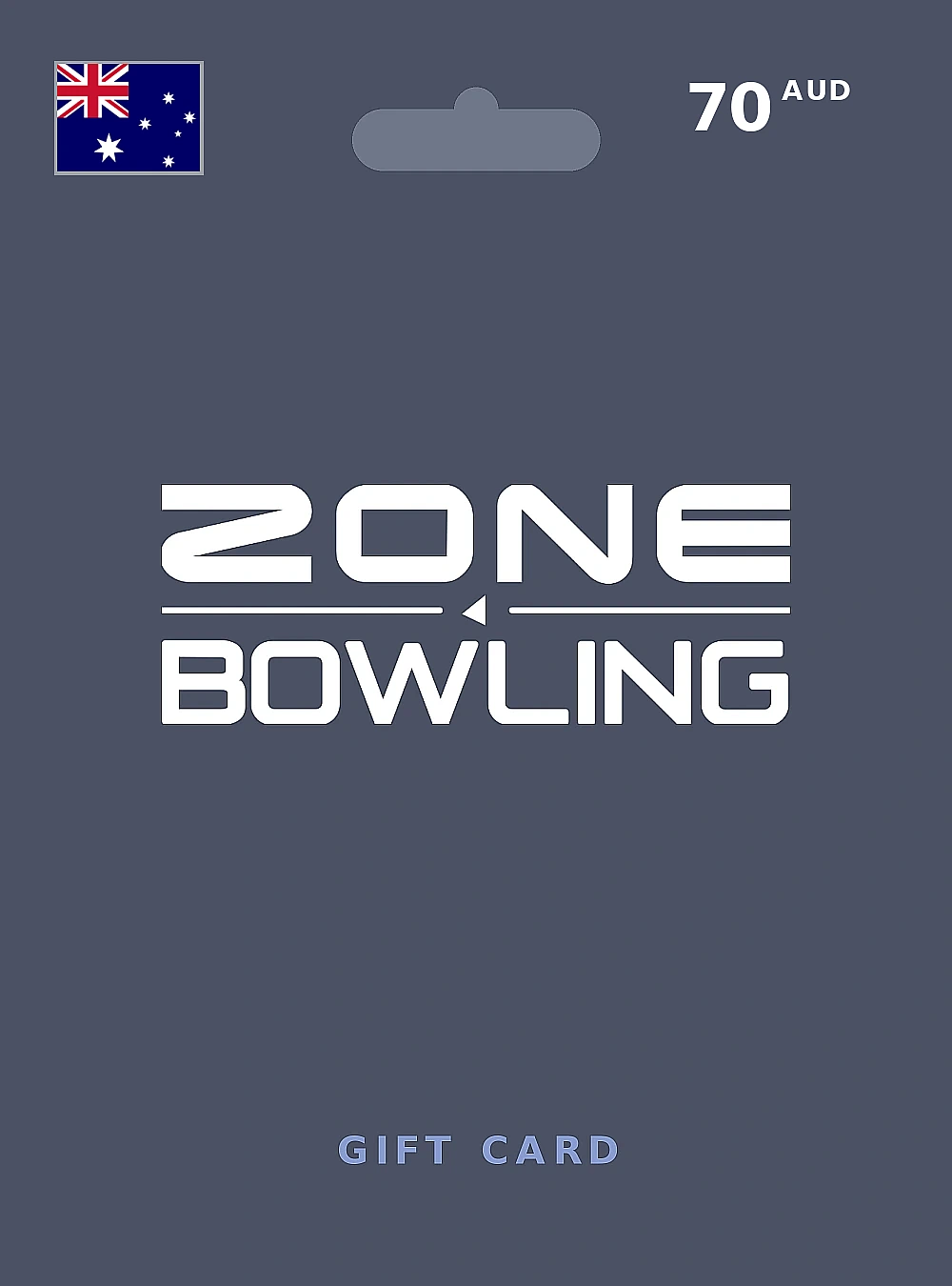 Zone Bowling Gift Card 70 AUD AUSTRALIA