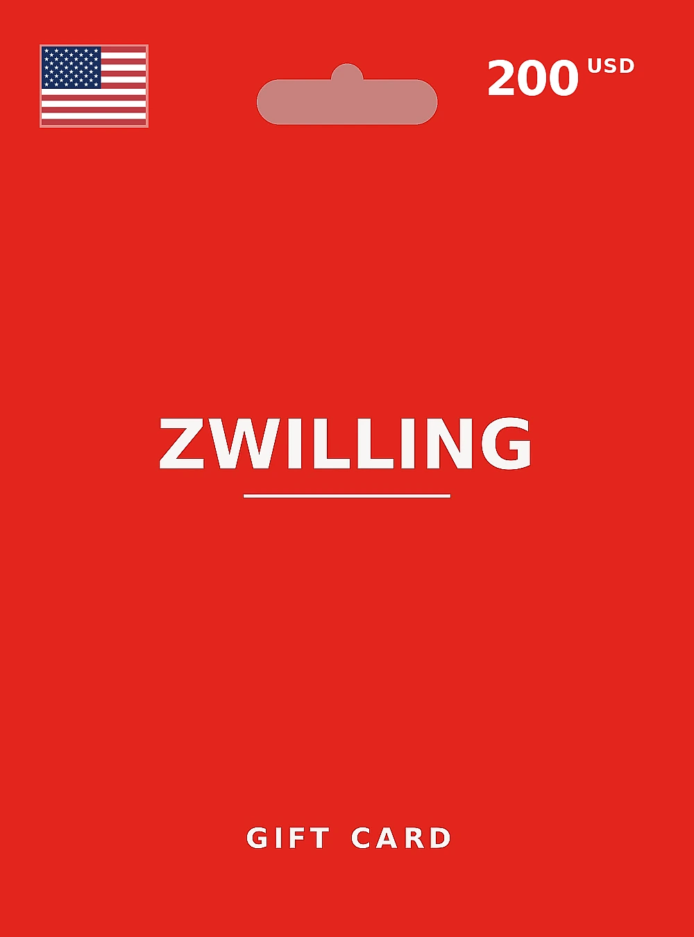 ZWILLING Gift Card 200 USD UNITED STATES