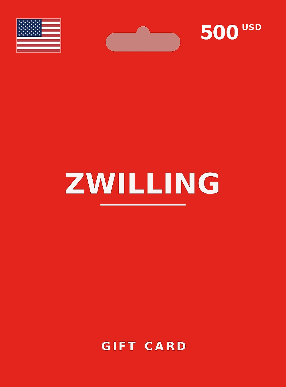ZWILLING Gift Card 500 USD UNITED STATES